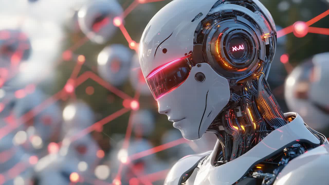 Futuristic Robot Army