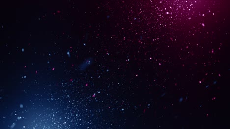 partículas de polvo abstracto luz bokeh títulos de movimiento bucle de fondo cinematográfico