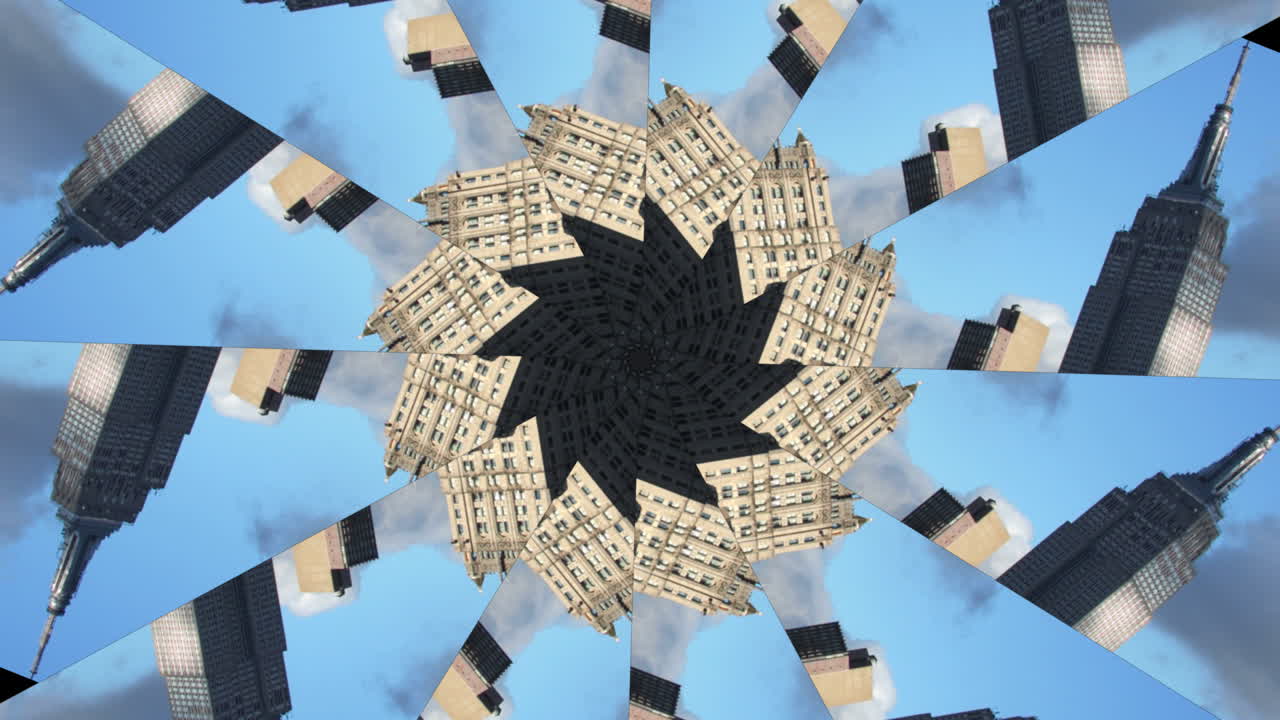 추상 뉴욕 나선 2