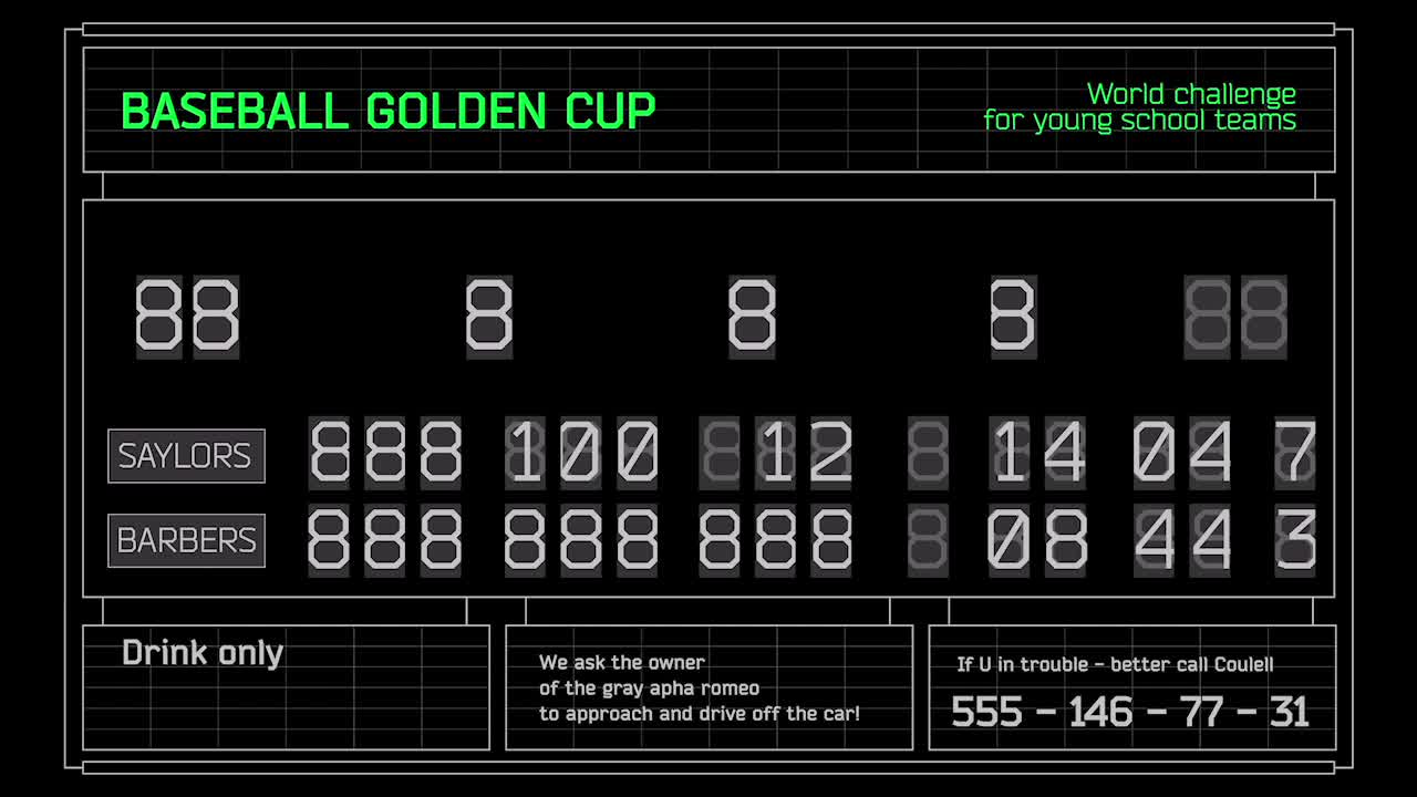 Retro HUD UI
