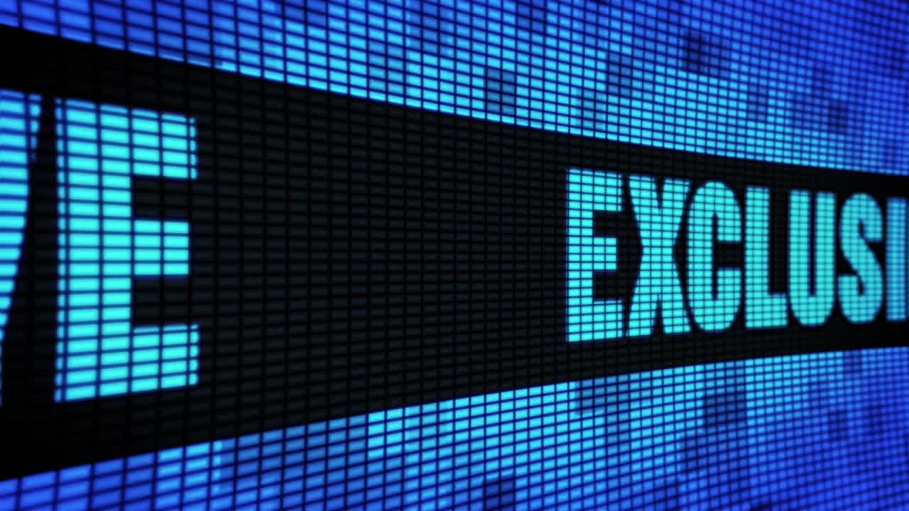 Exclusive on LED Screen