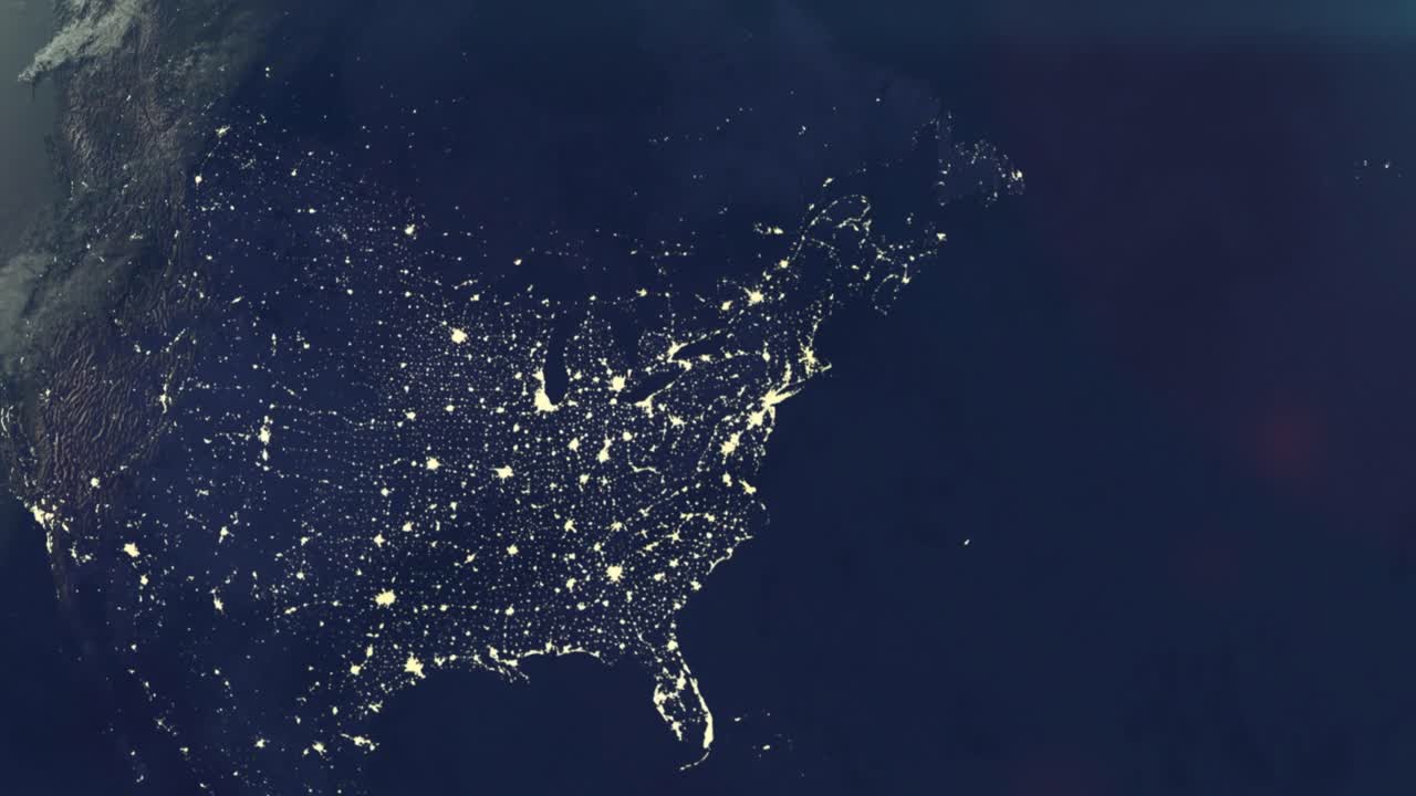 planeta tierra girando en el espacio estrellas galaxia universo ciencia mundo mundo realista vía láctea