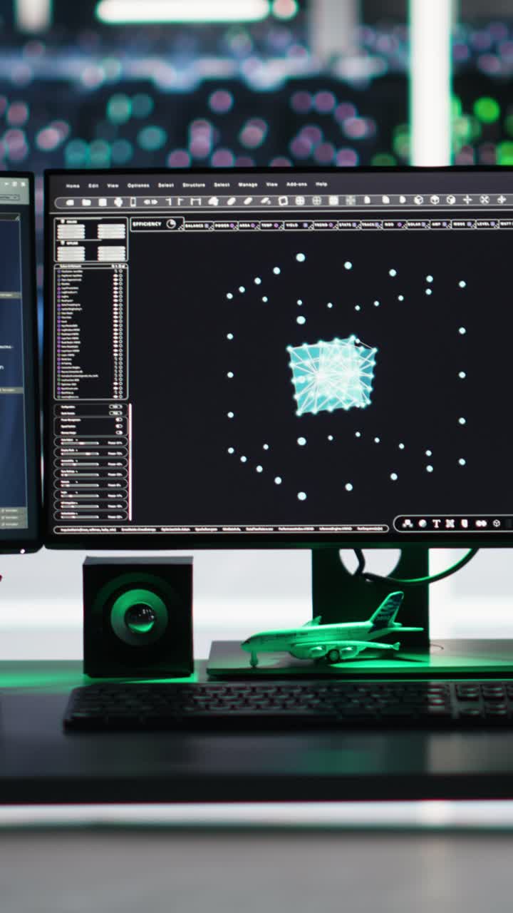 Vertical Video Visual Programming Systems In Data Center Tracking System Integrity