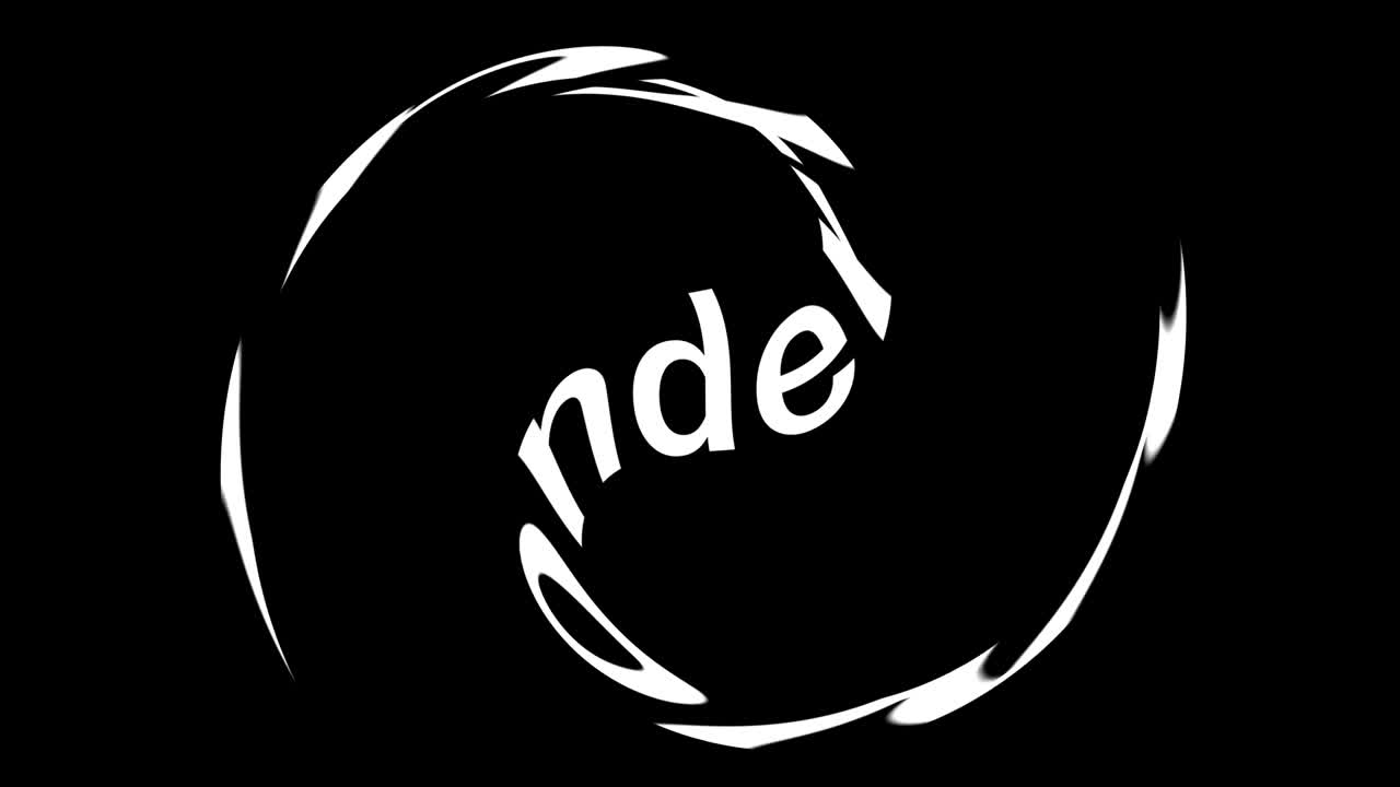 멋진 텍스트 애니메이션 메시지 모션 그래픽