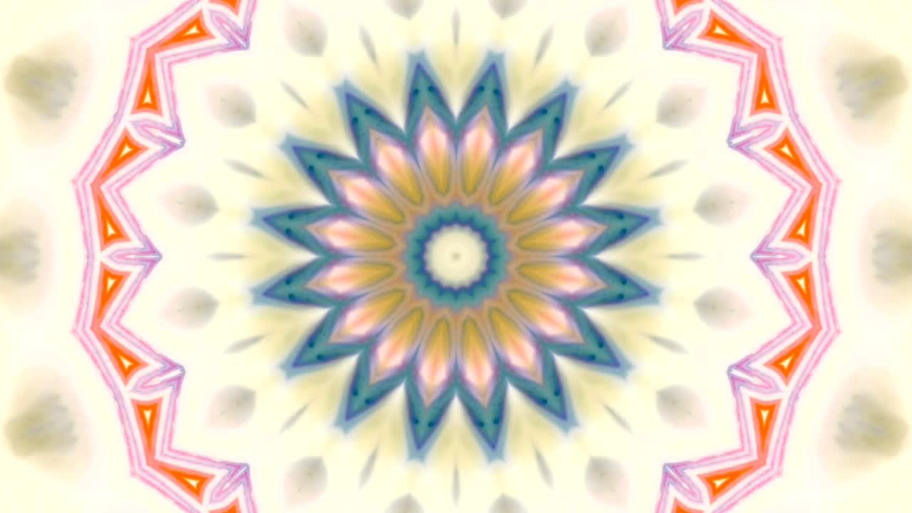 Movimento astratto di sfondo caleidoscopico colorato