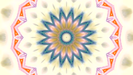 movimiento de fondo de kaleidoscopio abstractamente colorido