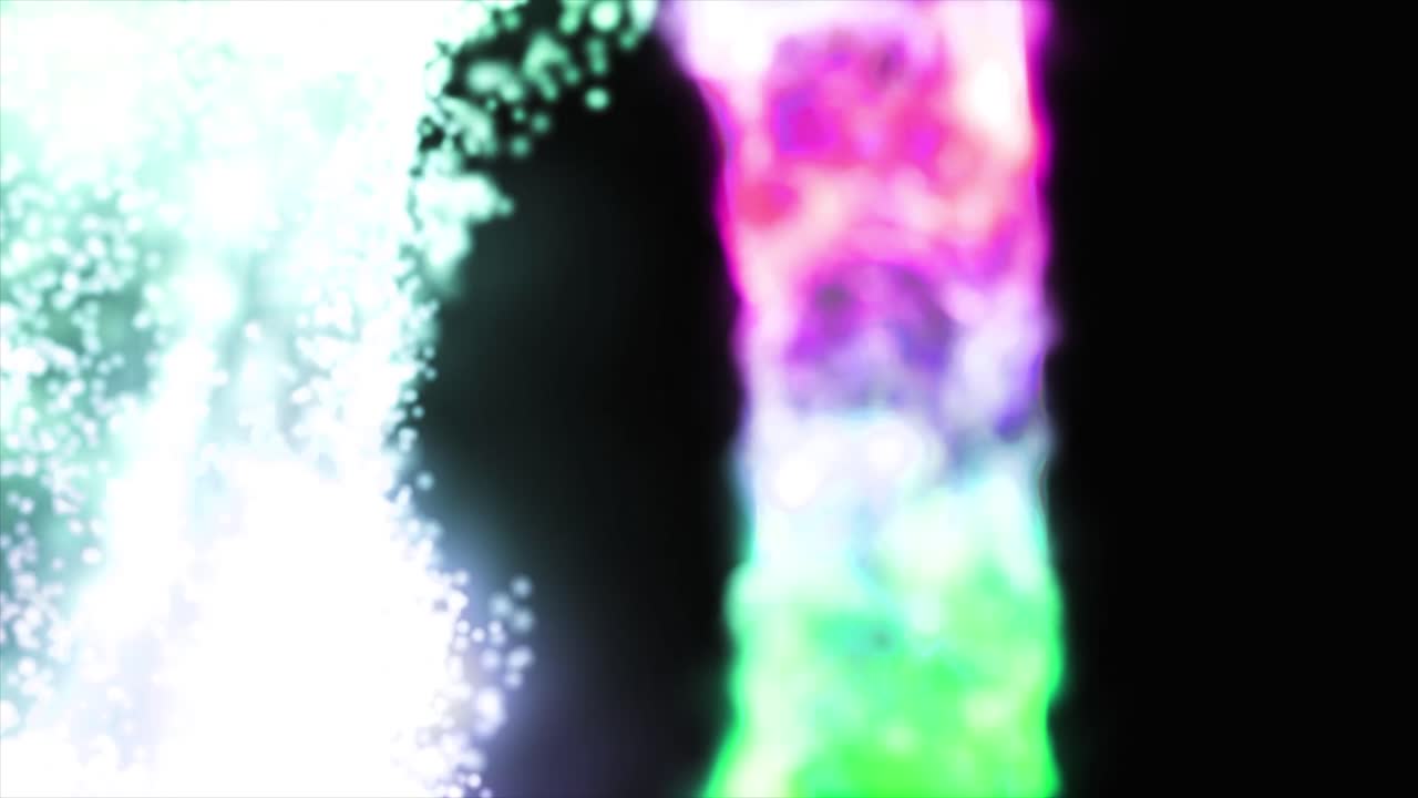 flujo de energía abstractamente colorido