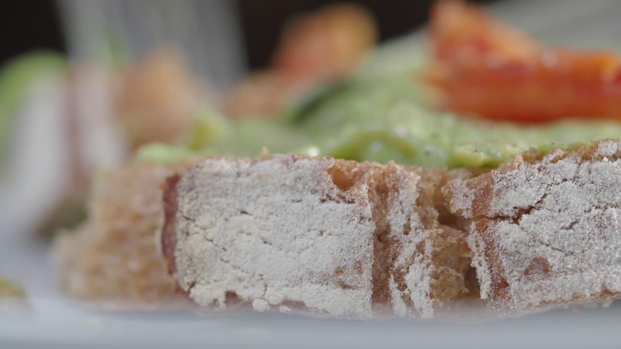 Avocado and Tomato Sandwich