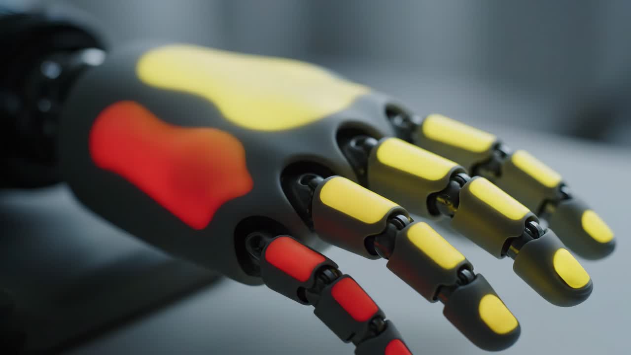 Robotic Hand Close-Up