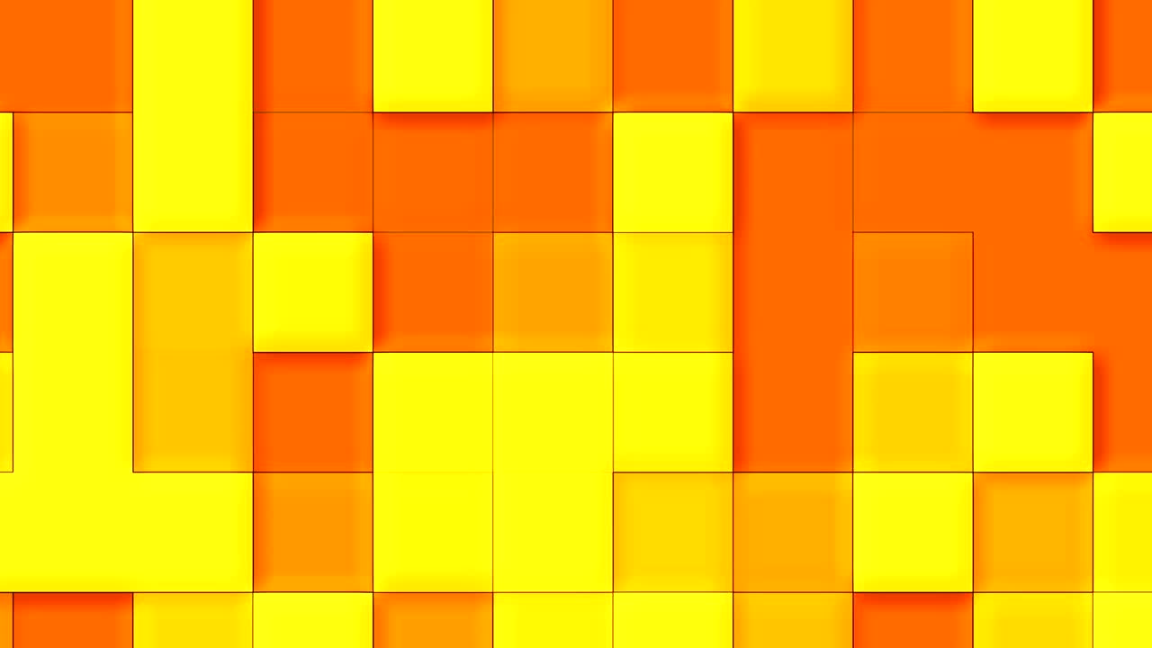 fondo animado abstracto amarillo y rojo