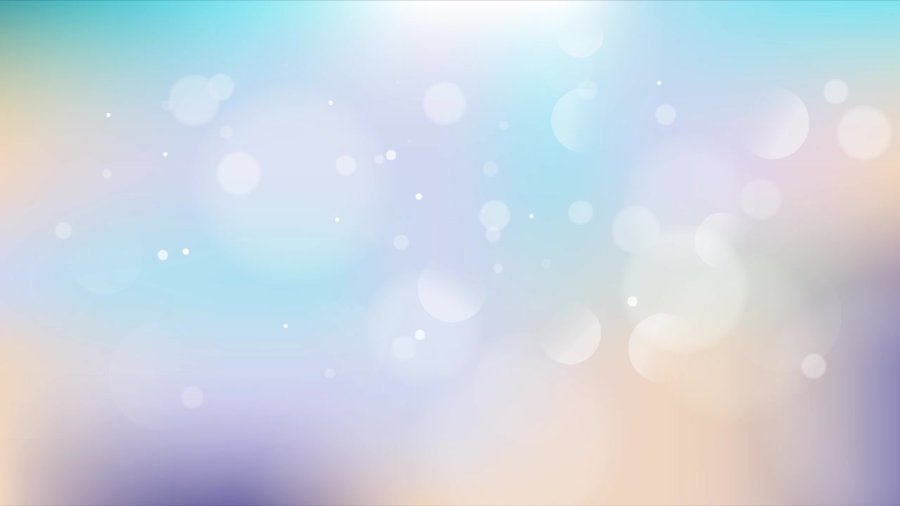 다채로운 배경에 추상적인 보케 텍스처, 루프 무결 애니메이션 루프, 보케 조명