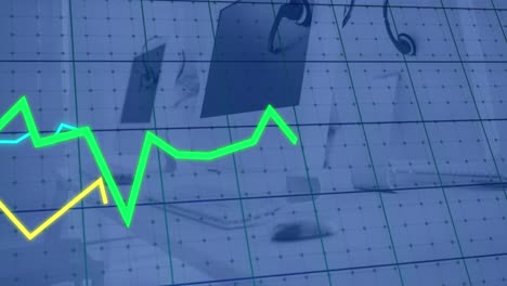 Animación-De-Líneas-Y-Procesamiento-De-Datos-Financieros-Sobre-Office