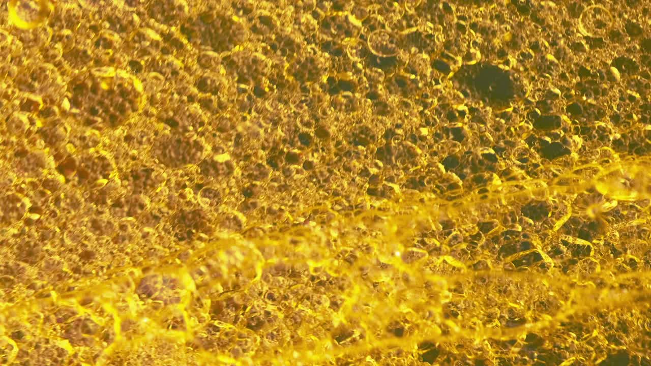 추상적인 노란색 비디오 배경