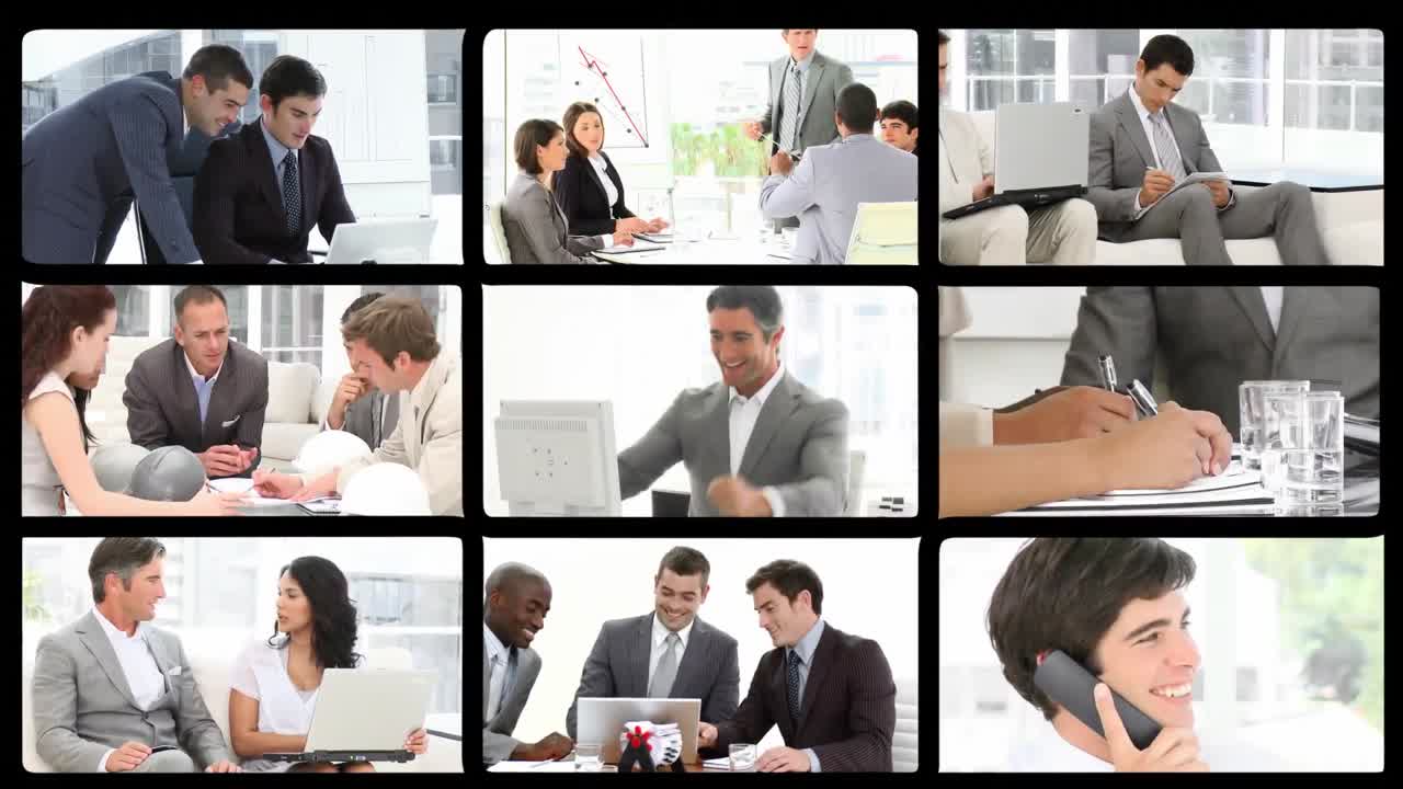 анимация, представляющая концепцию мужчин