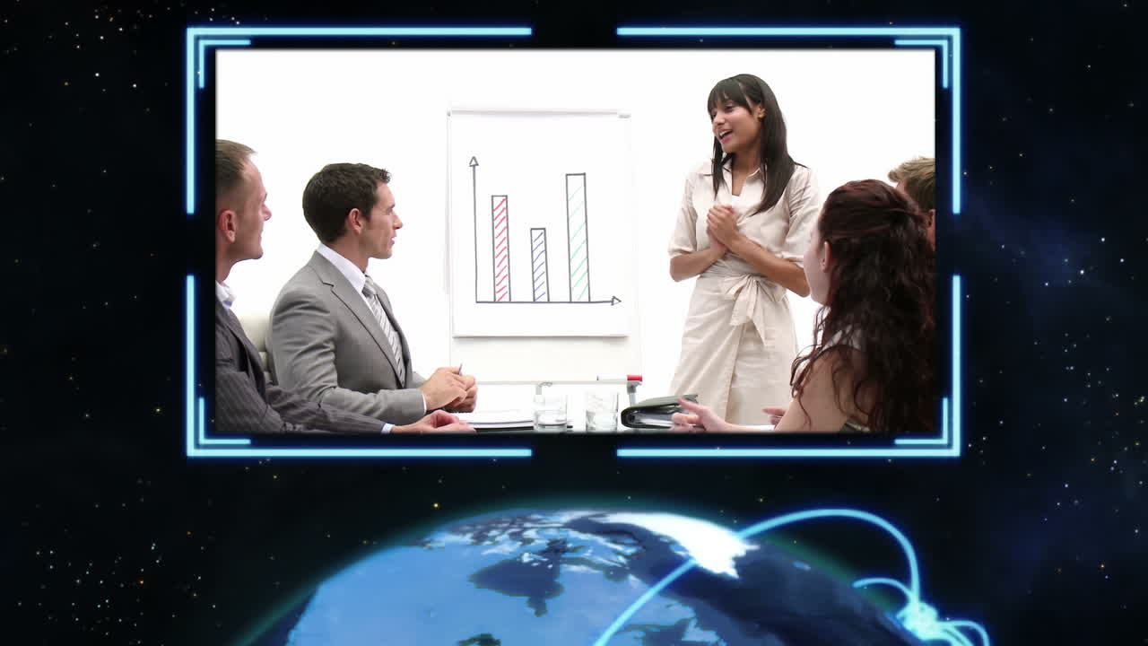 지구와 함께 일하는 행복한 사업가들 - nasa.org