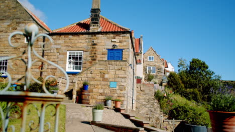 Robin-Hoods-Bay-Village,-North-Yorkshire,-North-York-Moors-Heritage-Coast-Clip8