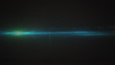 animación de formas en movimiento sobre fondo negro