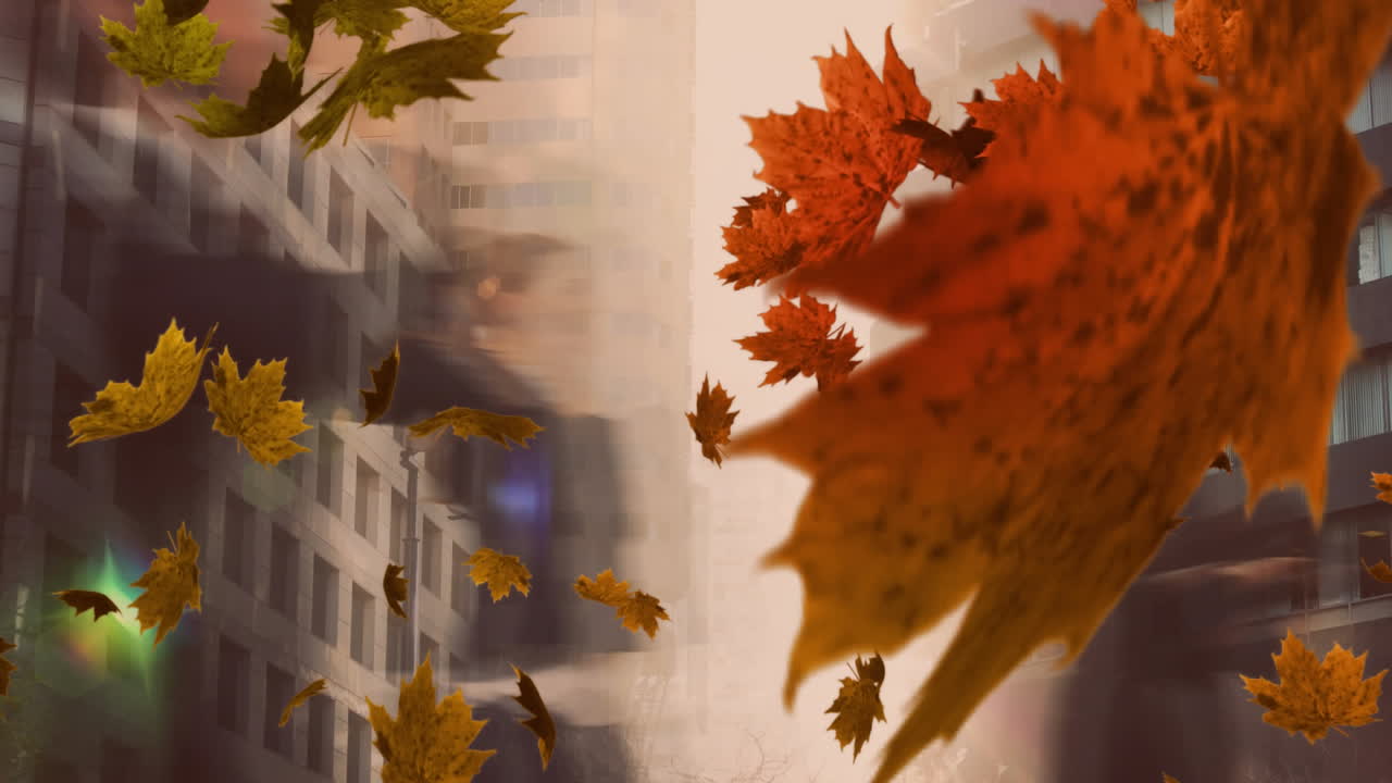 падающие листья