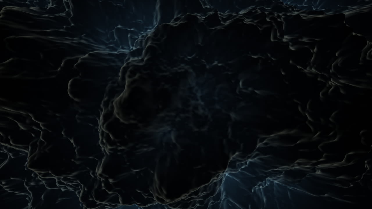 agujero negro místico una hipnotizante representación 3d rodeado de gases giratorios y polvo