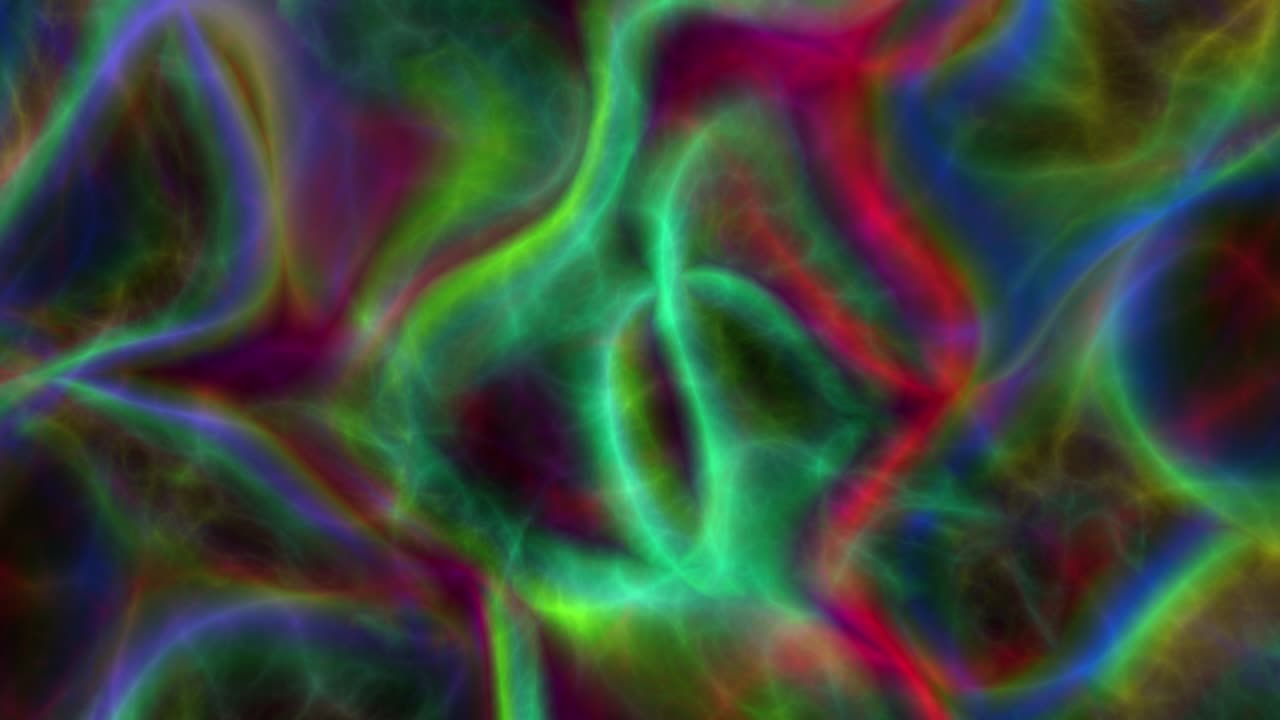 animación abstracta, fondo líquido, hermosa película de pintura digital, película de fondo abstracta, animación caleidoscopio video de stock video de stock.