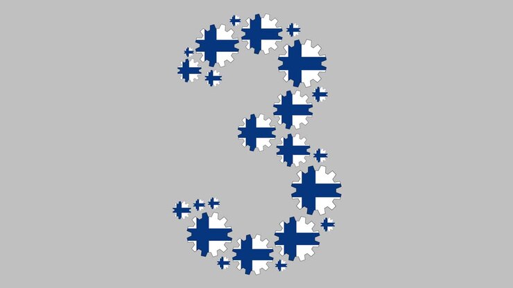 Numero tre finlandese