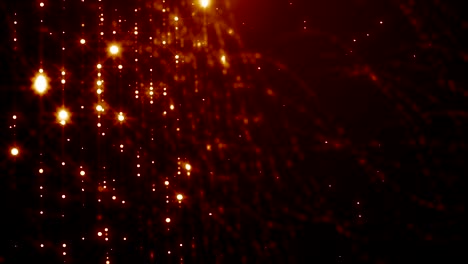 partículas de polvo abstracto luz bokeh títulos de movimiento bucle de fondo cinematográfico