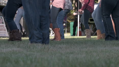 Line Dancing in the Park