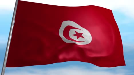 flag of tunisia