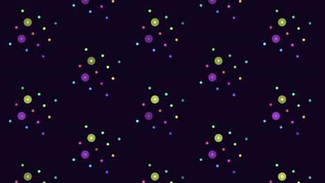 Vibrant-dots-suspended-in-a-black-void