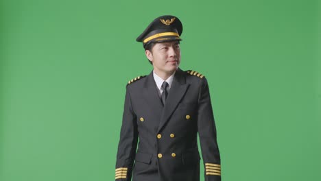 pilot in uniform