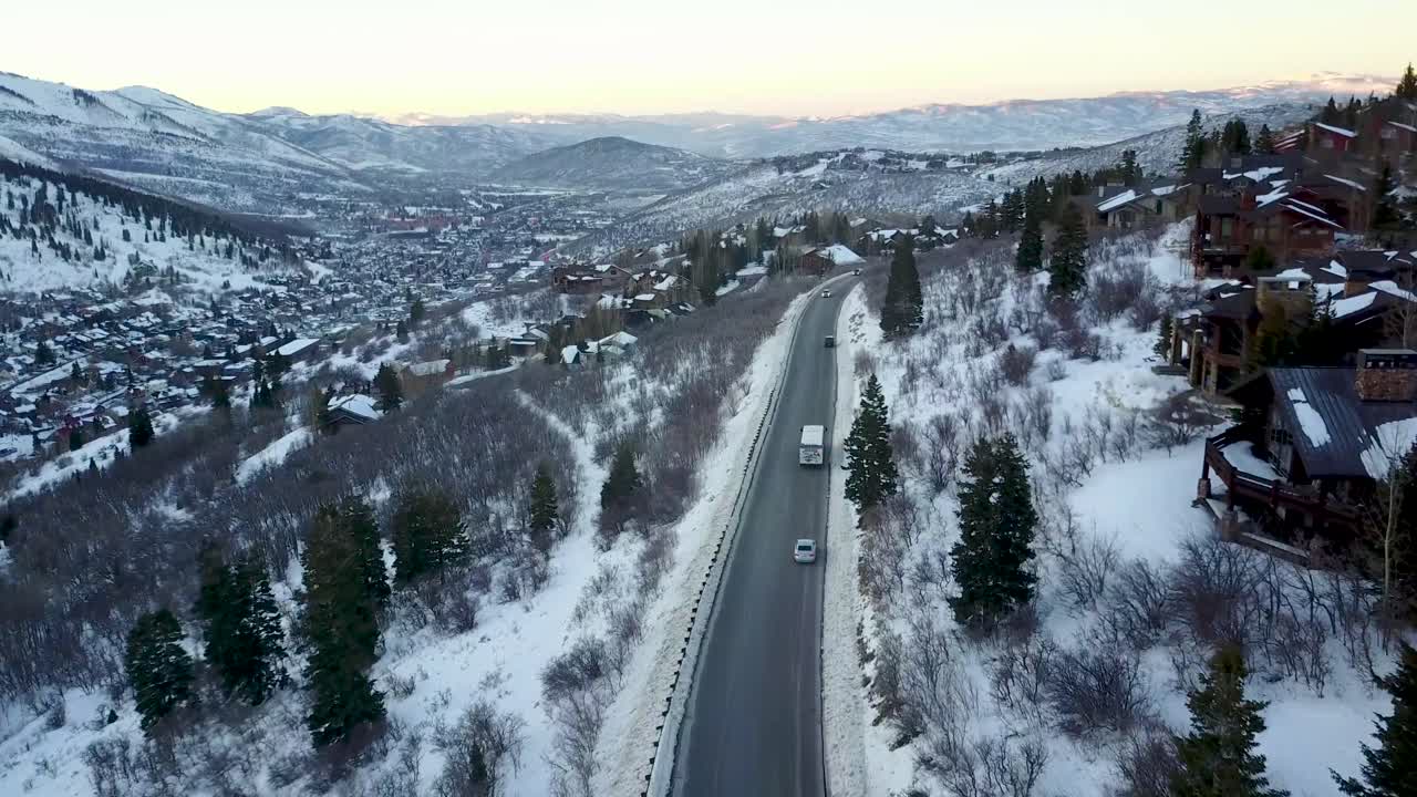 Utah Drone Park City hd