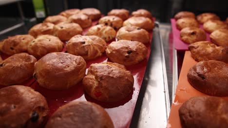 baked goods on a baking sheet