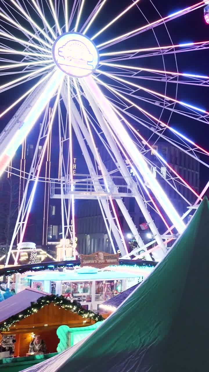 Ferris Wheel at a Christmas Market