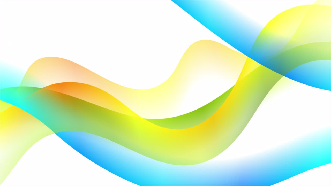 다채로운 빛나는 부드러운 파동 추상적인 운동 배경