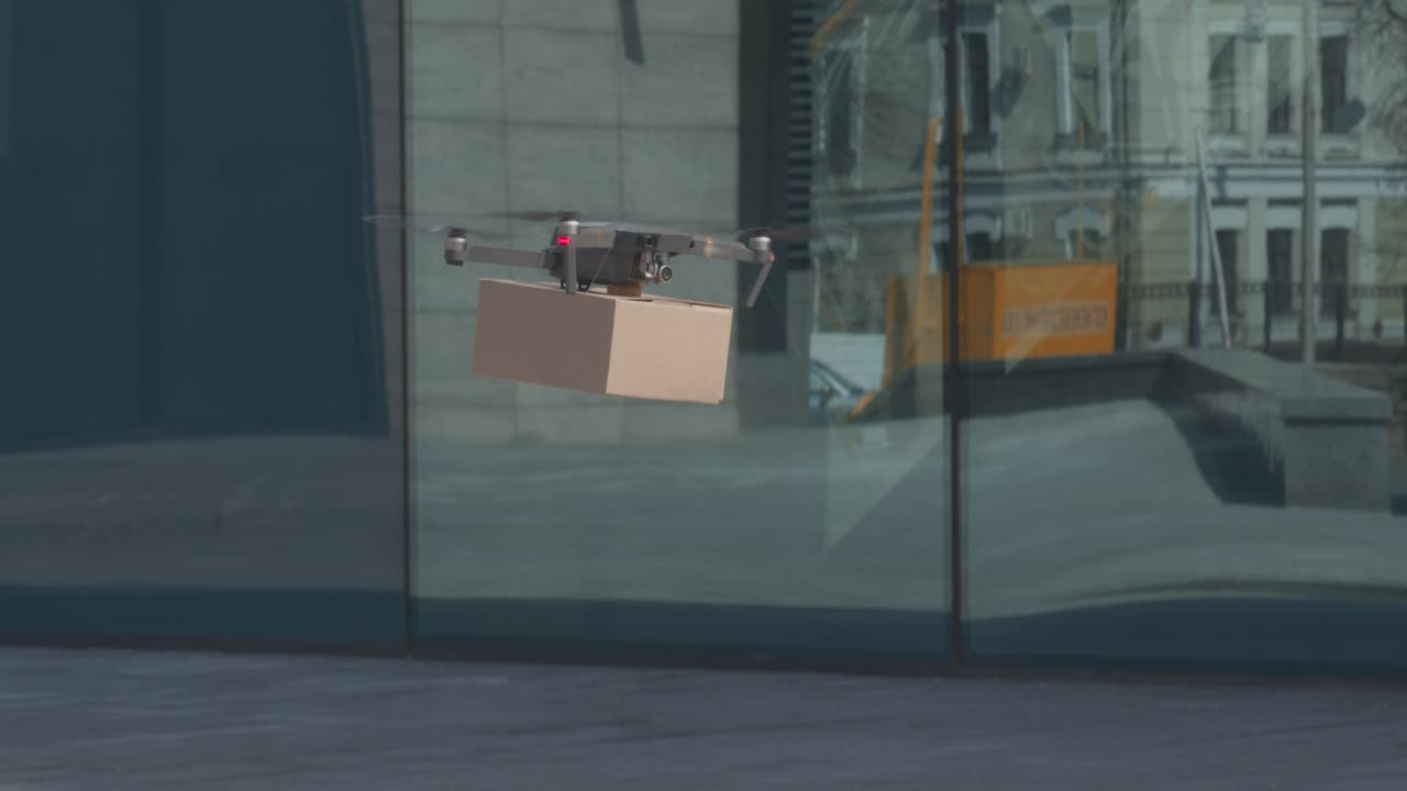 Drone Delivery in Urban Environment