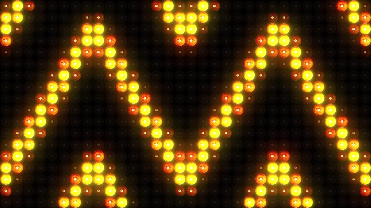 Flashing Lights Wall VJ Stage Background Loop.