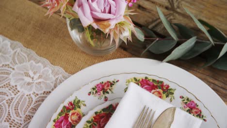 various cutlery on wooden table 4k