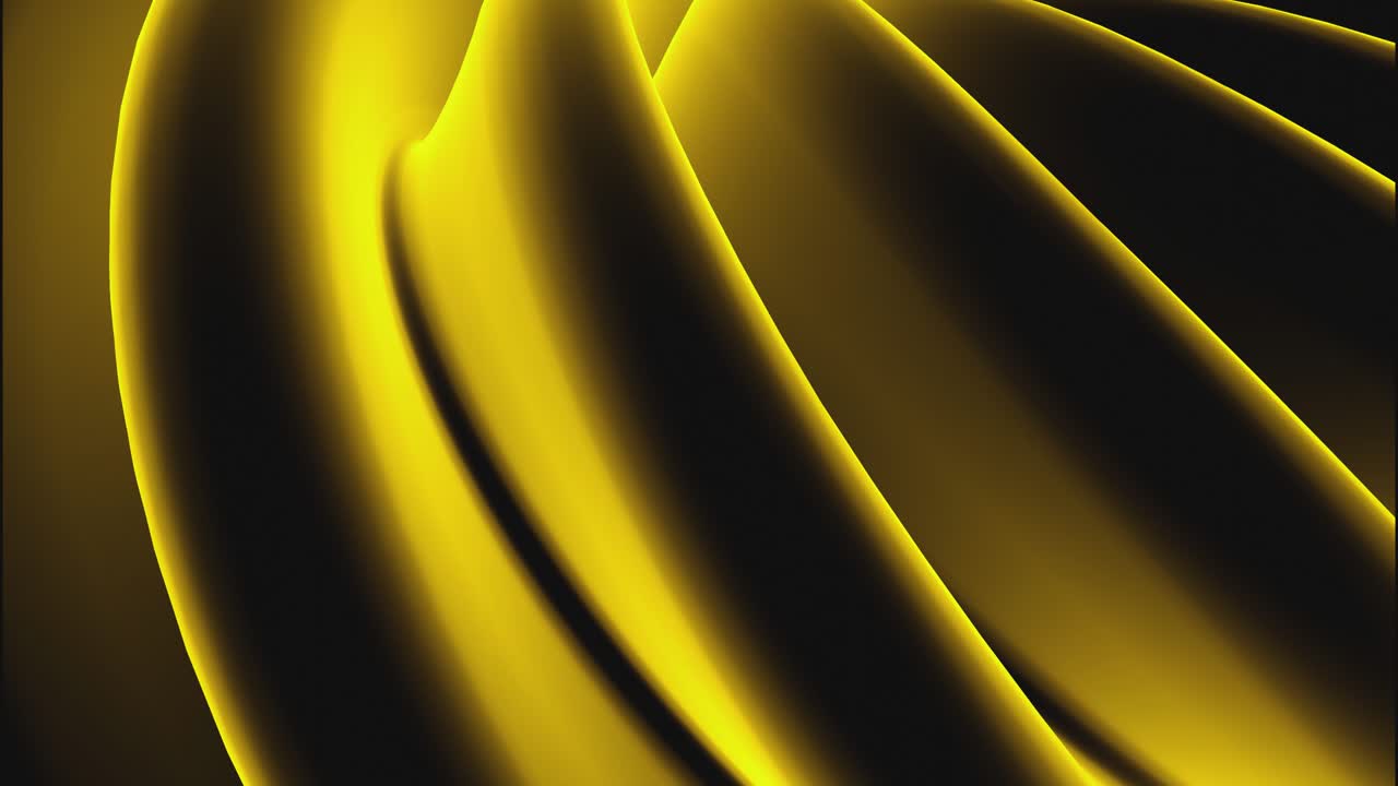 Abstract Gold Spiral Shapes