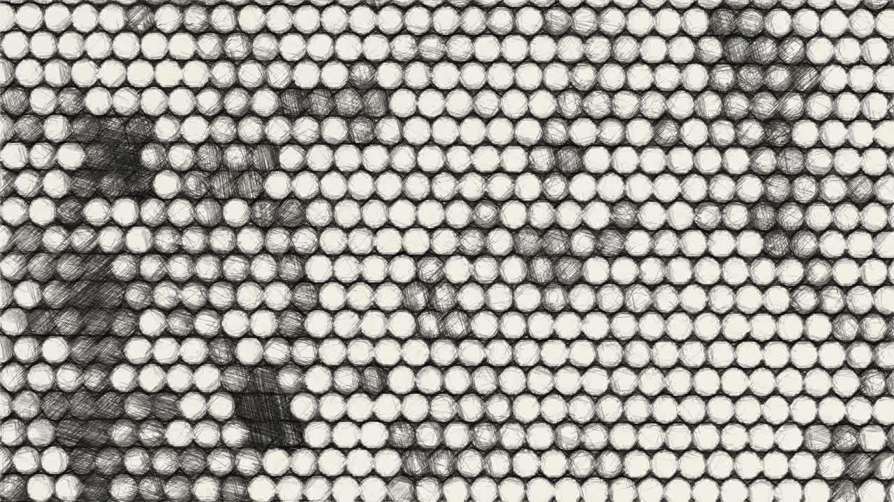 dibujo en blanco y negro de fondo abstracto