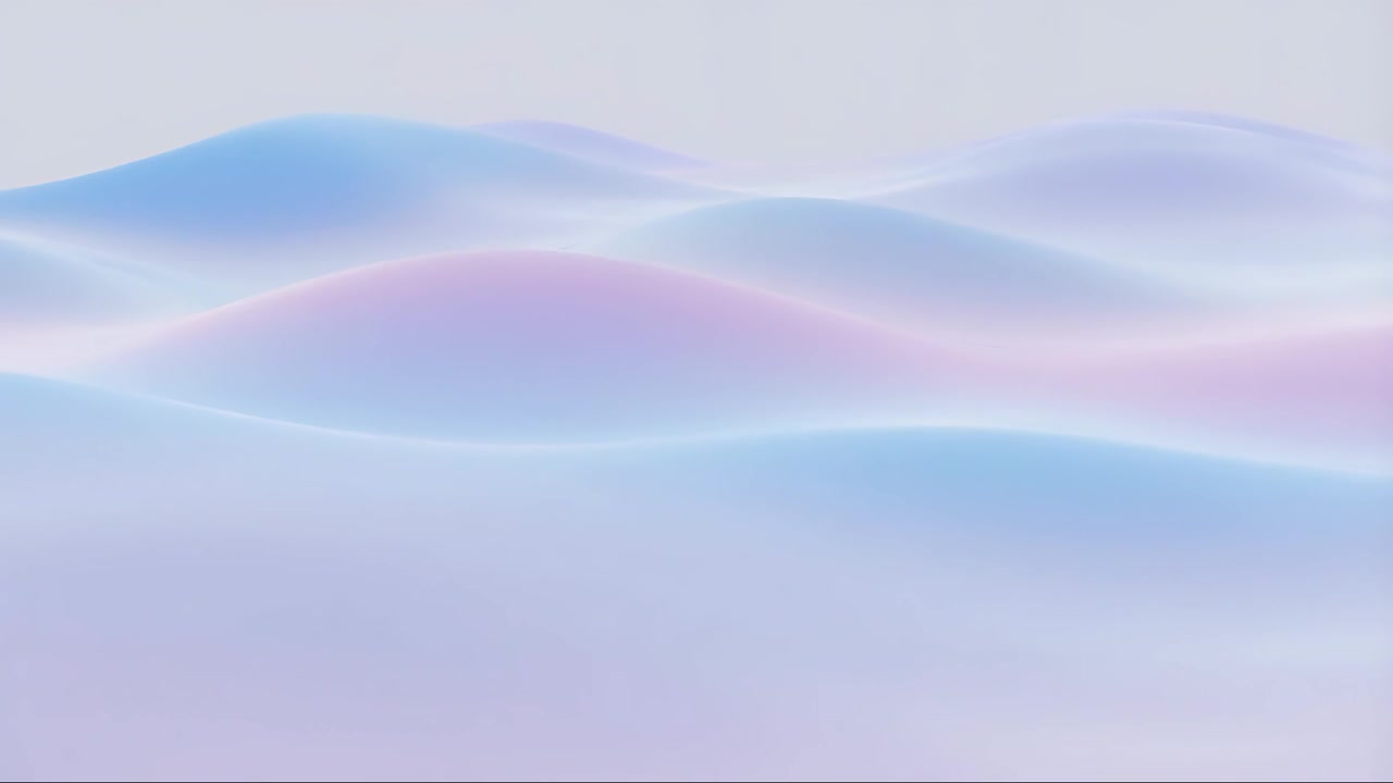 Minimal Abstract Wave Motion Background 4K