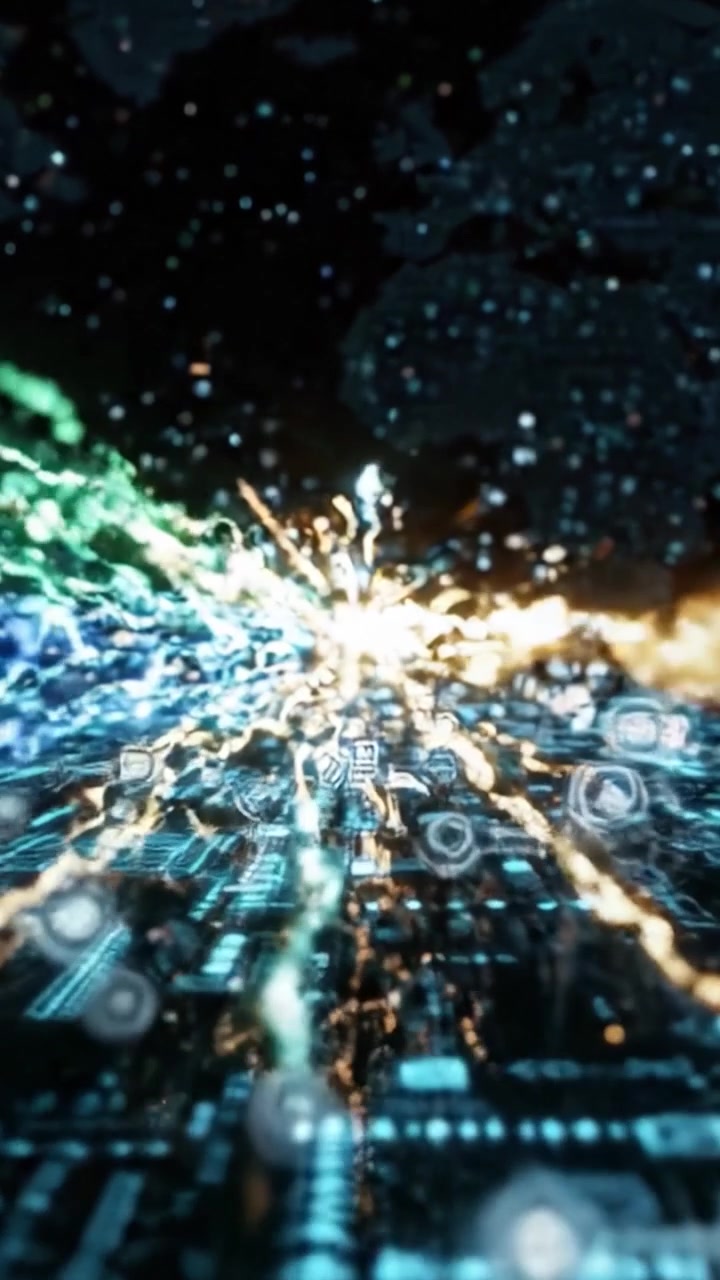 Exploring the Vast Digital Network: A Journey Through the Intricate Layers of Data and Connectivity Represented by Futuristic Imagery of Technology and Information Flow