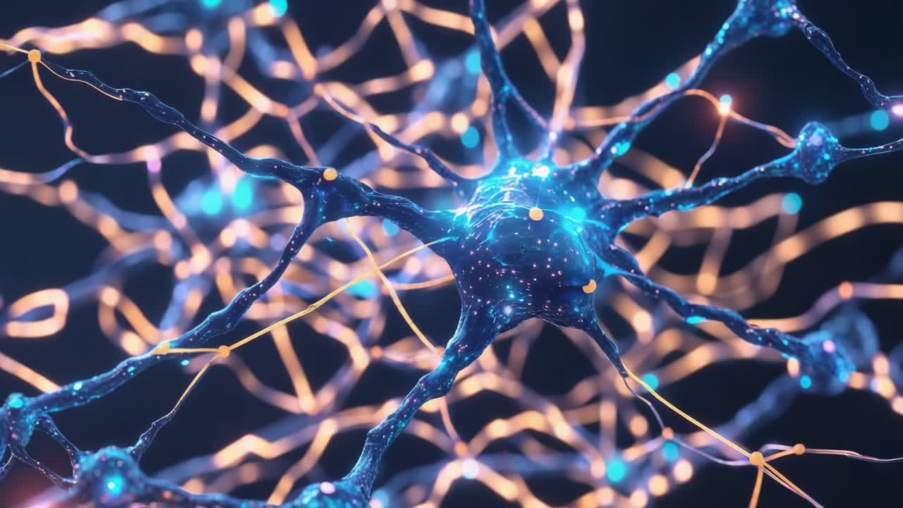 Illustration of a neuron