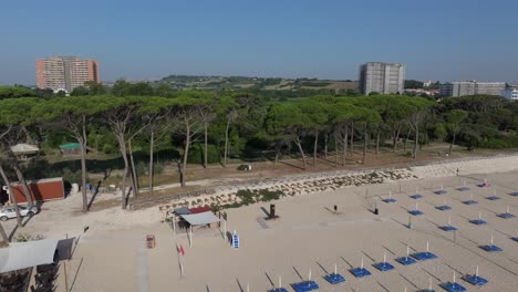 from the sea to the park at pineta naturale, porto recanati, italy