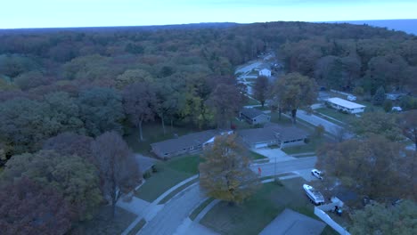 Temprano-En-La-Mañana-En-Otoño-Sobre-Beachwood-Bluffton