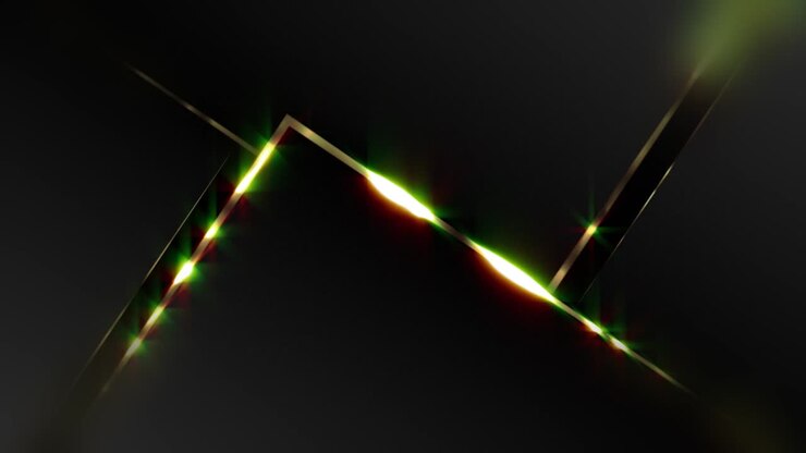 Abstract Dark Geometric Design