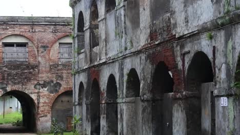 shot view of fort willem i in ambarawa, semarang, indonesia