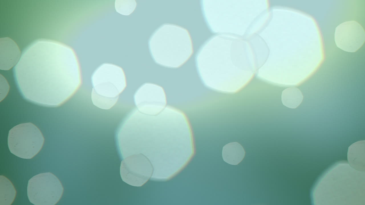 수수께끼 같은 파란색, 떠다니는  ⁇  점들의 꿈 같은 캔버스