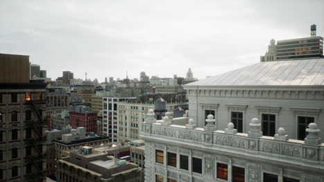 air conditioning on the roof of a building