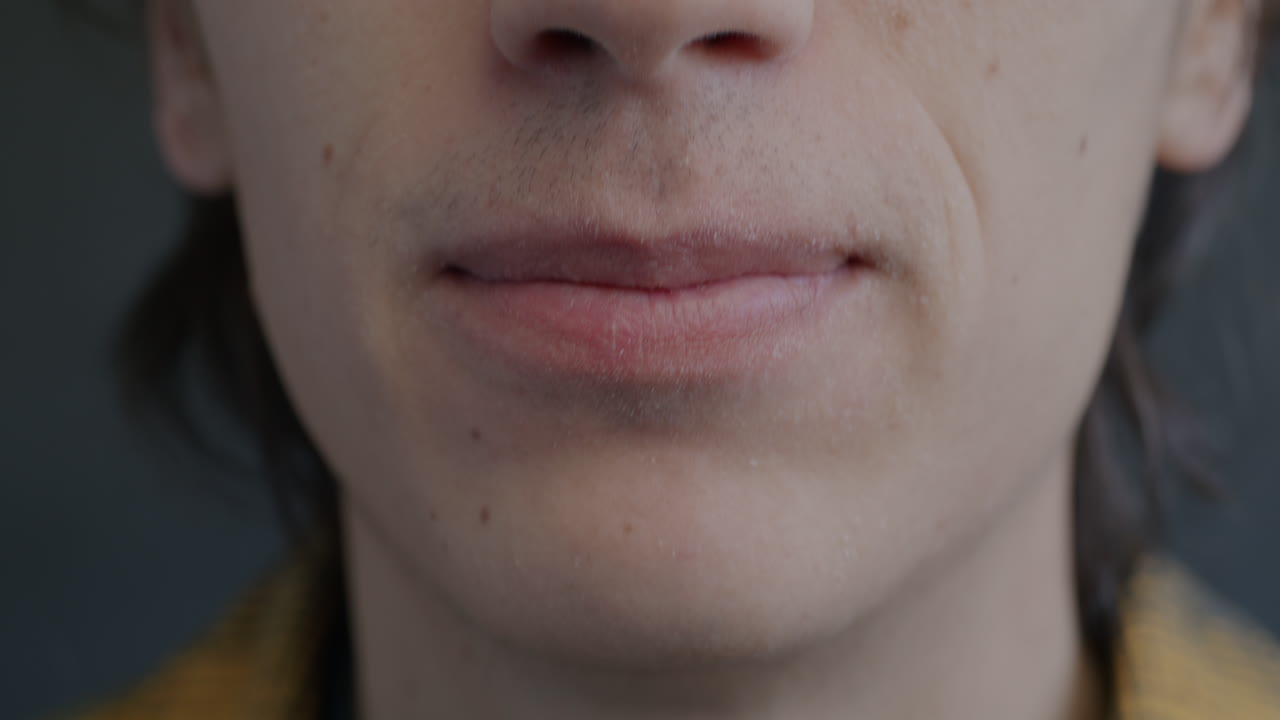 Close-up of a smiling face