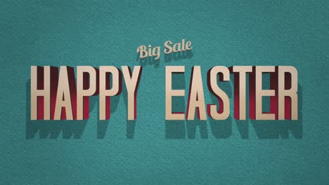 celebrate happy easter with our stylish banner